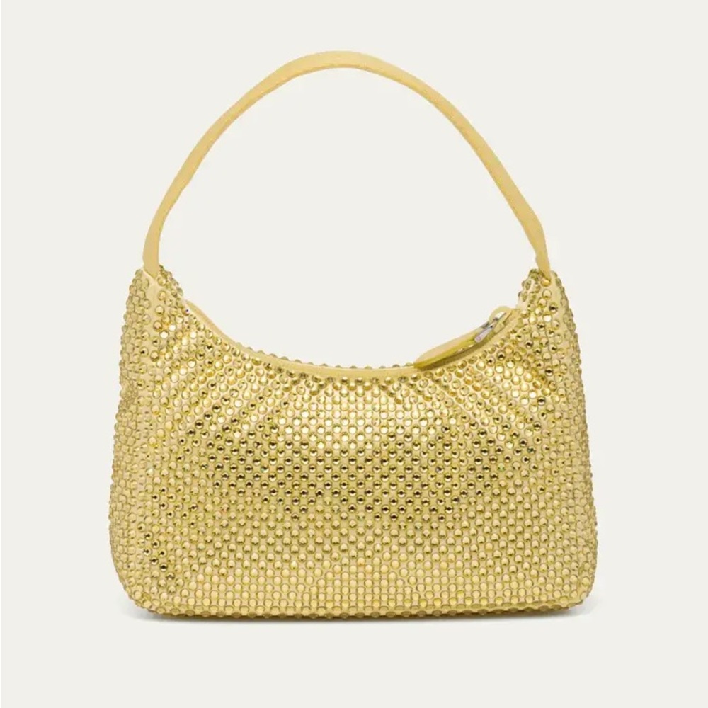 Prada Re-Edition 2000 Allover Crystal-Embellished Shoulder Bag - Picture 4 of 4